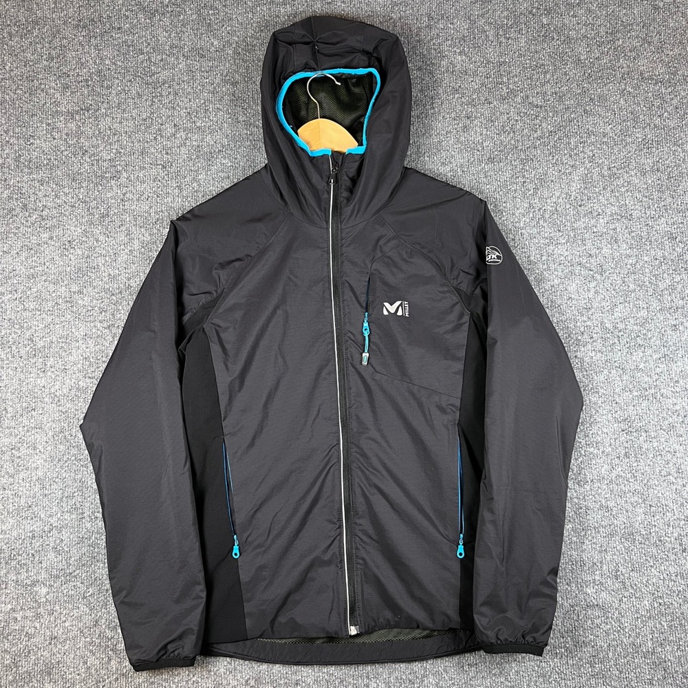 Millet LTK Series Polartec Alpha Hooded Jacket Womens Medium Black Hiking Shell